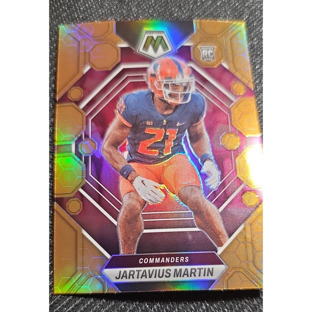 2023 Panini Mosaic - Rookies Jartavius Martin #330 Honeycomb Prizm (RC)
